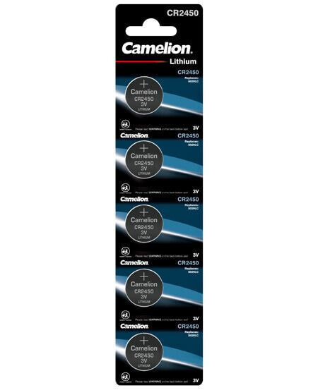 Camelion 13005450 - CR2450 - Lithium - 3 V - 5 pc(s) - 550 mAh - 5 mm