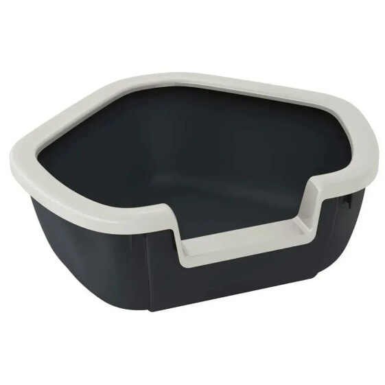 FERPLAST Dama Cat Litter Box 57.5x51.5x22 cm