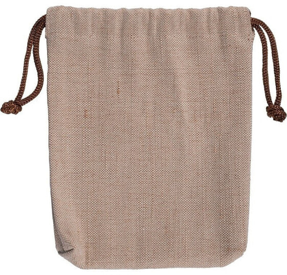 Kosmetiktasche Eco Sack 99182 braune Spitze