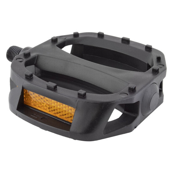 Sunlite Pedals Platform Nylon 1/2In Blk Strap Compatible