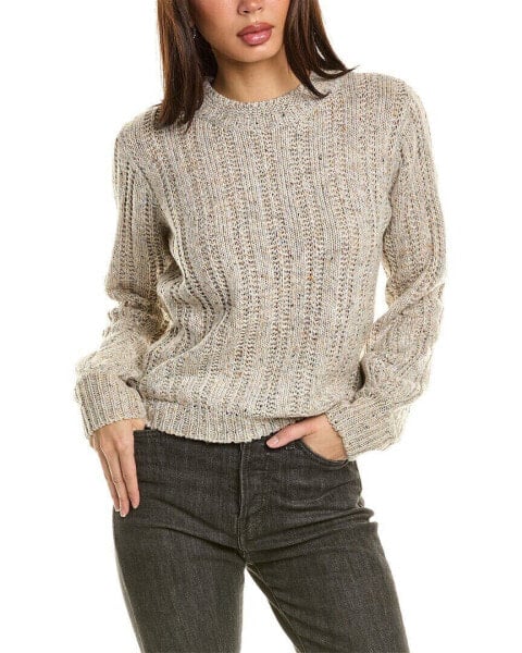 Lovestitch Balloon Sleeve Wool-Blend Sweater Women's