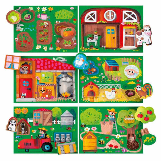 Игра развивающая FOURNIER Baby Play Farm Montessori Toy