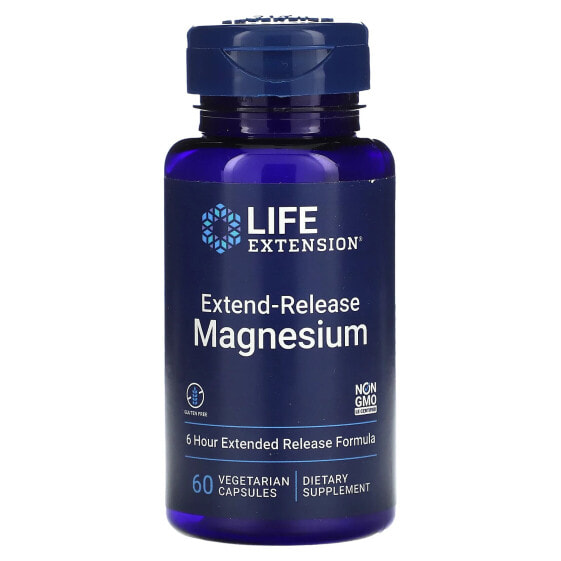 Extend-Release Magnesium, 60 Vegetarian Capsules