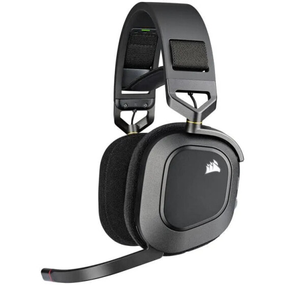 Игровая гарнитура Corsair Wireless Helm HS80 RGB - Карбон (CA-9011235-EU)