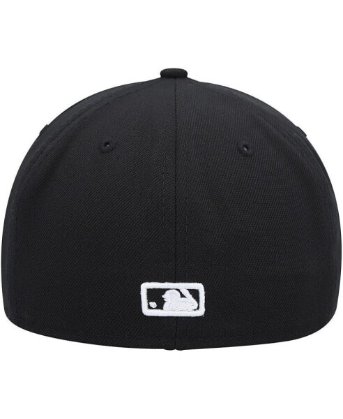 Men's Los Angeles Dodgers Black on Black Dub 59FIFTY Fitted Hat