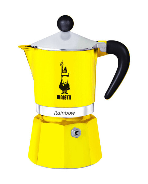 Турка для кофе BIALETTI Rainbow Aluminium 3 чашки