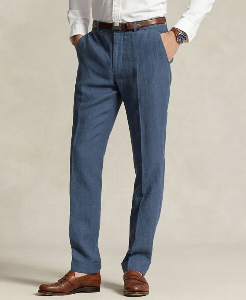Men's Linen Suit Trousers