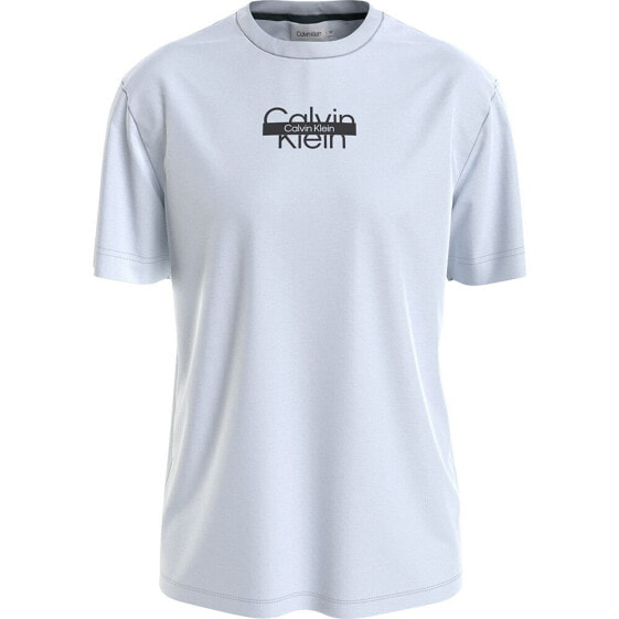 CALVIN KLEIN Cut Through Logo short sleeve T-shirt