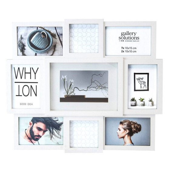 NIELSEN DESIGN Why Not Collage Resin Gallery Photo photo frame