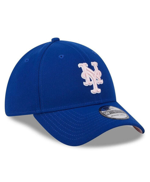Men's Royal New York Mets 2024 Mother's Day 39THIRTY Flex Hat
