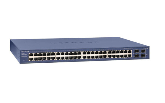 Netgear GS748T - Managed - L2+ - Gigabit Ethernet (10/100/1000) - Full duplex - Rack mounting
