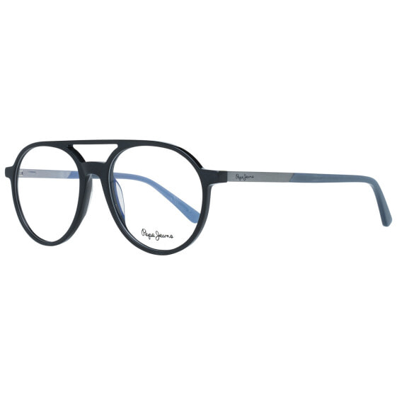 Pepe Jeans Brille PJ3366 C1 53 Herren Schwarz 53-19-145