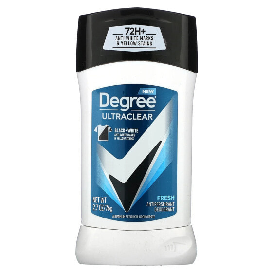 Дезодорант антиперспирант DEGREE UltraClear черно-белый Fresh 2.7 унций (76 г)