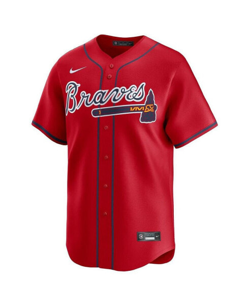 Men's Matt Olson Red Atlanta Braves Alternate Limited Player Jersey