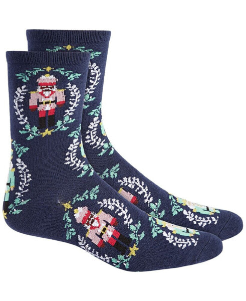 Women's Holiday Crew Socks, Created for Macy's