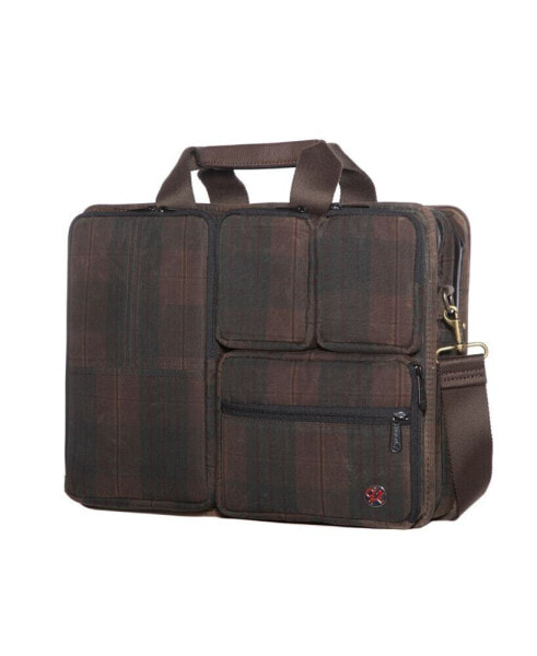 Waxed Hewes Briefcase