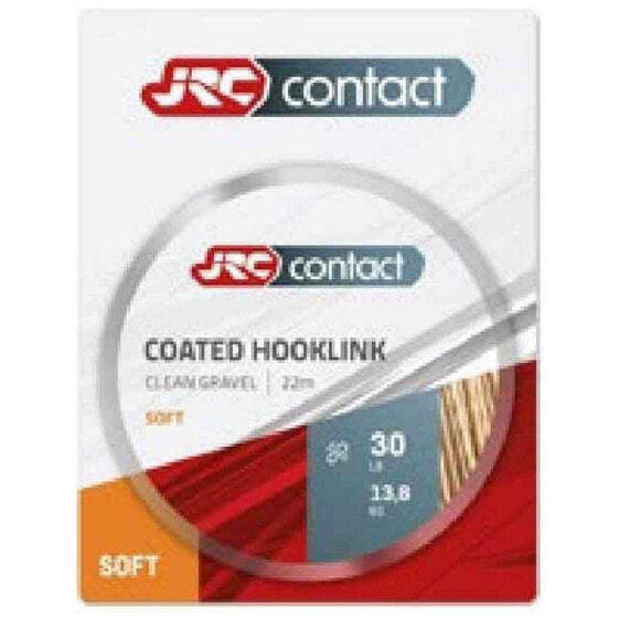 Плетеный шнур для рыбалки JRC Contact Coated Hooklink Soft 22 м