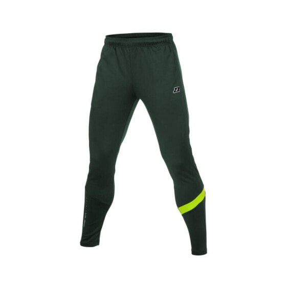 Спортивные брюки Ganador Training Pants 2.0 Jr 02387-217 Темно-зеленые/Лайм