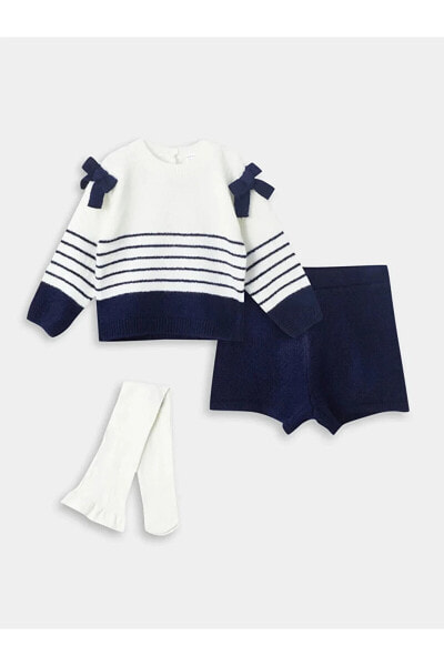 Пижама LCWAIKIKI Striped Girl Baby Set