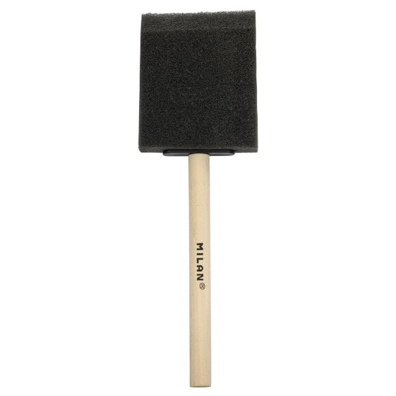 Кисть для рисования MILAN Black Sponge Brush 1321 50 мм