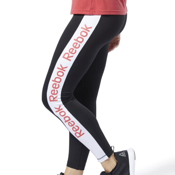 [EK1361] Womens Reebok Training Essentials Linear Logo Tights