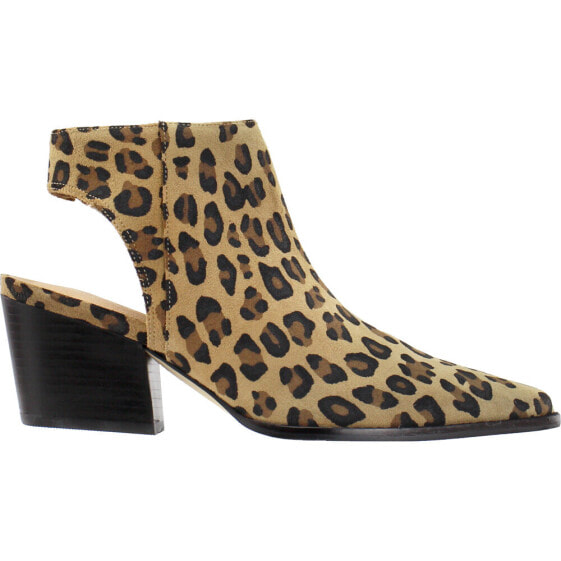 Matisse Odie Cheetah Pointed Toe Pumps Womens Brown Dress Casual ODIE-LEO