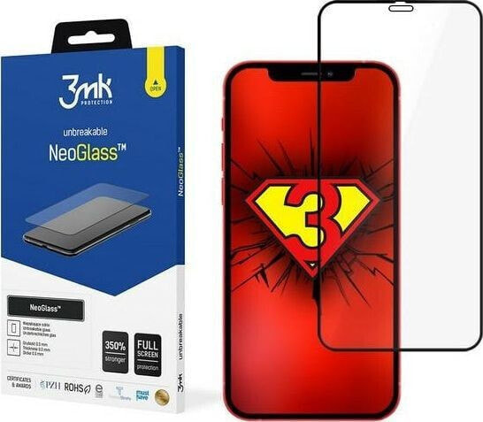 Защитное стекло для iPhone 12 Mini 5,4" 3MK NeoGlass черное