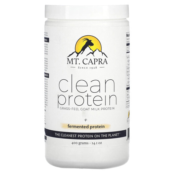 Mt. Capra, Чистый протеин + ферментированный протеин, 400 г (14,1 унции)