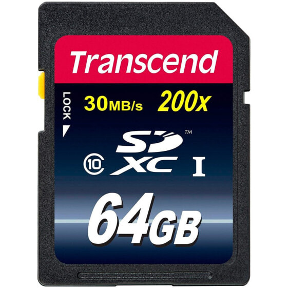 TRANSCEND SDXC 64GB Class 10 memory card