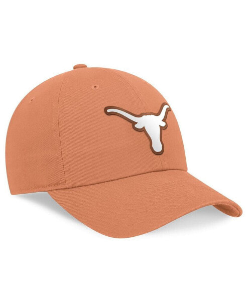 Men's Texas Orange Texas Longhorns 2024/25 Sideline Faded Club Performance Adjustable Hat