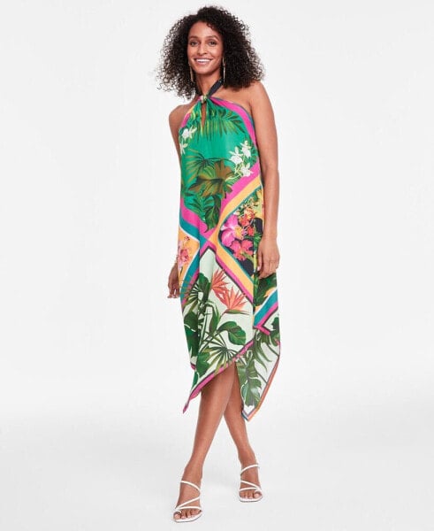 Women's Printed Halter Dress, Created for Macy's