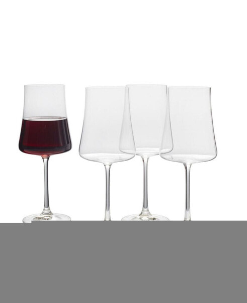 Набор бокалов для красного вина Mikasa Aline, 18 унций, набор из 4шт.