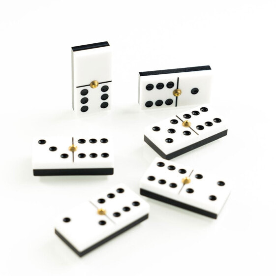 FOURNIER Domino Set Chamelo Ivory Plastic Box Board Game