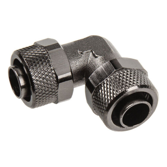 Adapter 90 Grad 13/10mm auf 13/10mm - nickel schwarz