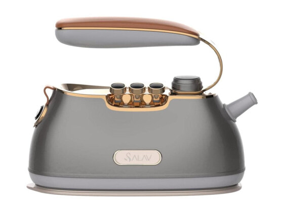 SALAV Retro Edition Duopress Steamer and Iron, Titanium