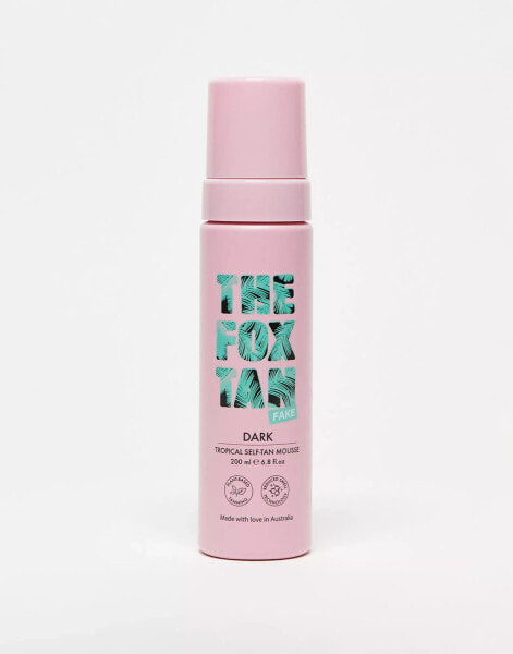 The Fox Tan Dark Tropical Self-Tan Mousse