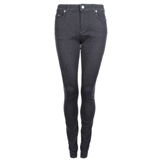 Женские джинсы скинни со средней посадкой серые  Gant