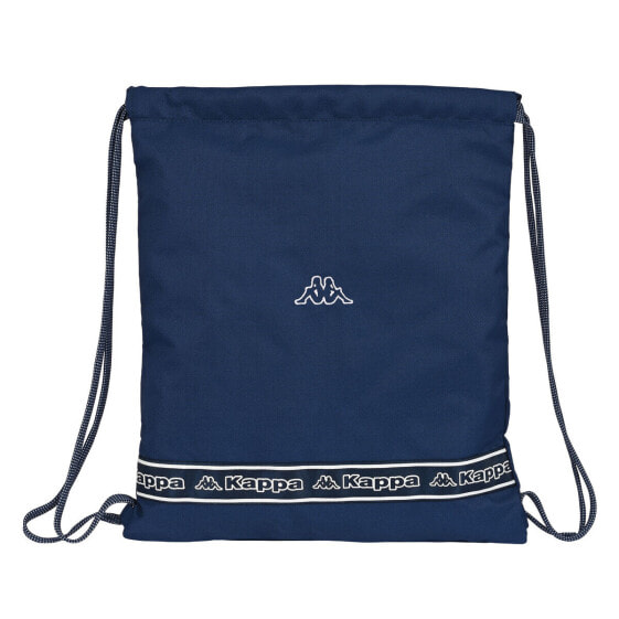 Сумка-рюкзак на веревках Kappa Navy Тёмно Синий (35 x 40 x 1 cm)