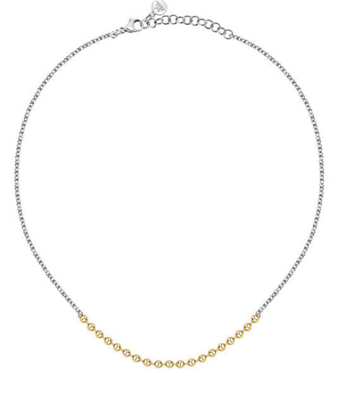 Decent bicolor necklace for women Passioni SAUN30