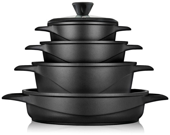 Набор посуды для приготовления пищи briebe Kochtopf Set BRI-MGK17S (8-шт.)