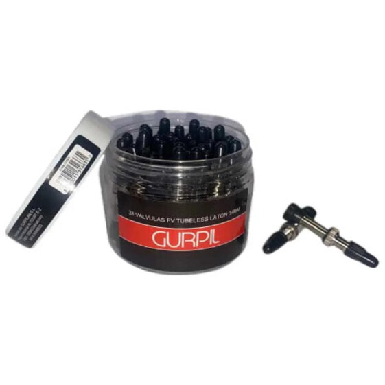 GURPIL Tubeless Valves Presta 38 Units