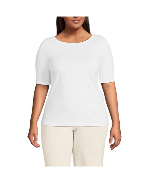 Plus Size Supima Cotton T-shirt