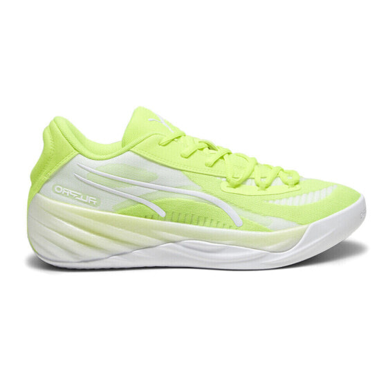 Puma AllPro Nitro Basketball Mens Yellow Sneakers Athletic Shoes 37907905