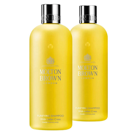 Molton Brown Purifying Shampoo with Indian Cress Doppelpack (2er Set)