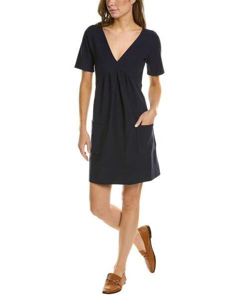 Платье Rebecca Taylor Shift Dress в полоску с карманами