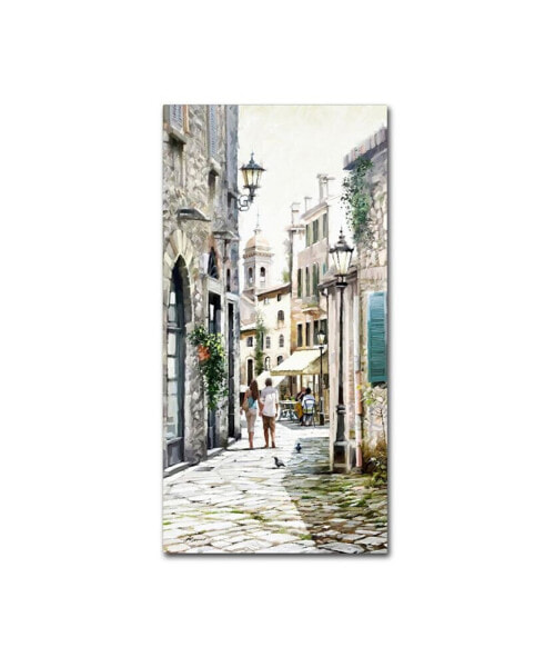 The Macneil Studio 'Romantic Stroll' Canvas Art - 24" x 47"