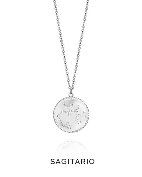 Silver necklace sign Sagittarius Horoscopo 61014C000-38SA