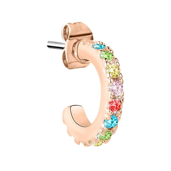 LE PETITE STORY Hoop Rg Small Rainbow Crys earrings