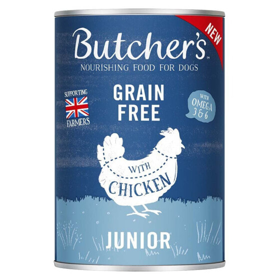 BUTCHER´S Original Junior Pieces With Chicken Jelly 400g Wet Dog Food