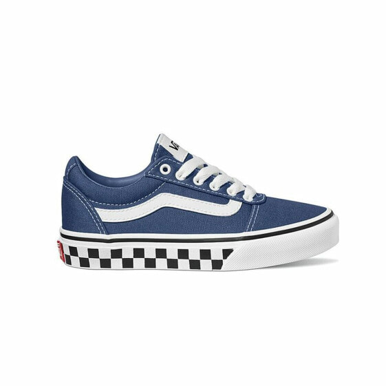 Повседневная обувь детская Vans Ward YT Checker Sidewall Stv Синий